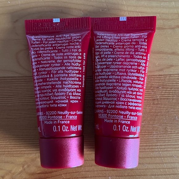 🇫🇷Clarins Super Restorative Day & Night Cream Bundle (New, 12 mL) - Picture 3 of 16